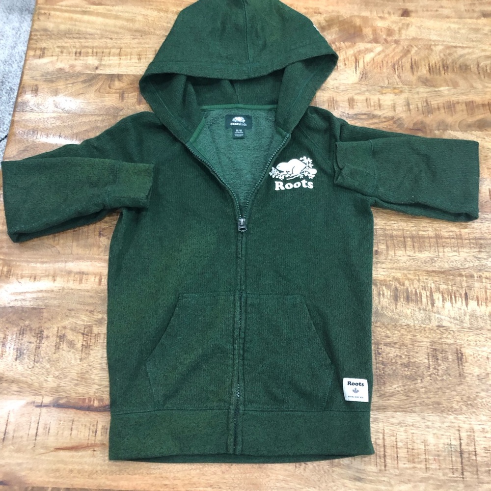Roots green  size medium hoodie